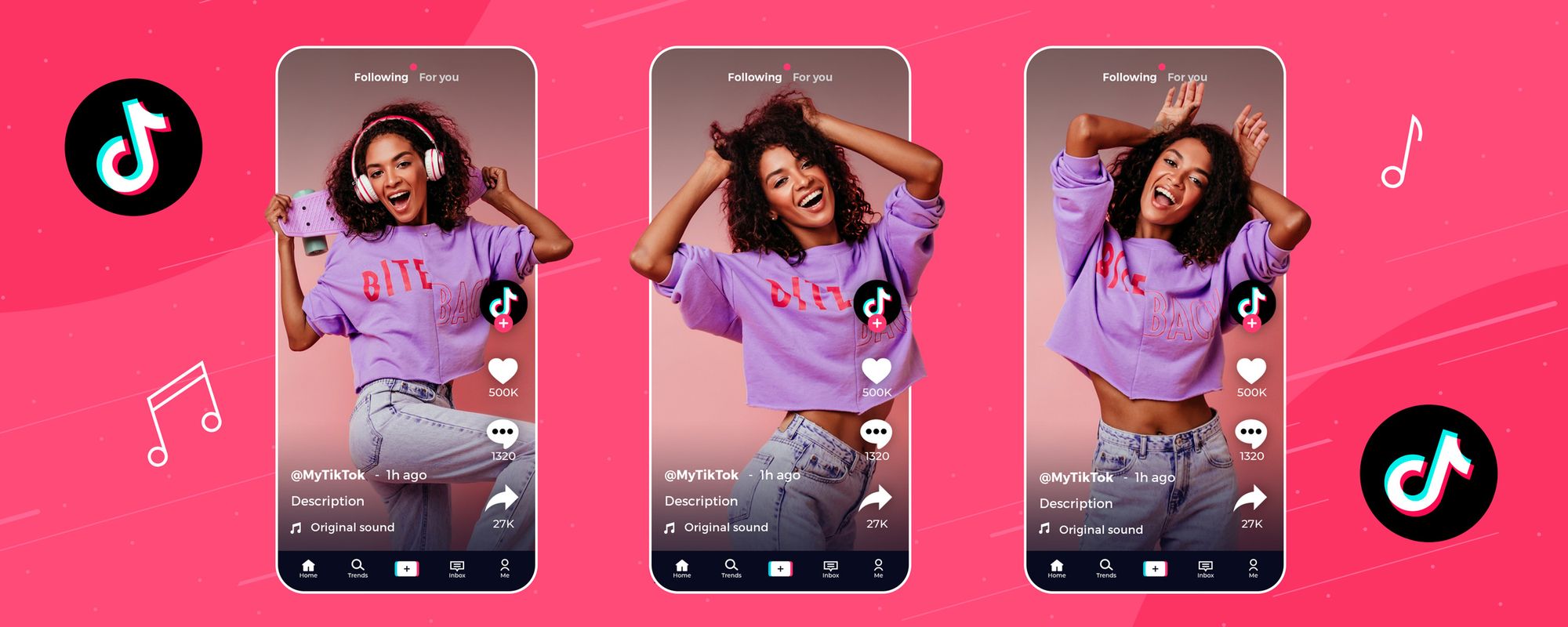 A creator looking happy because they are confident about how to use copyrighted music on TikTok.