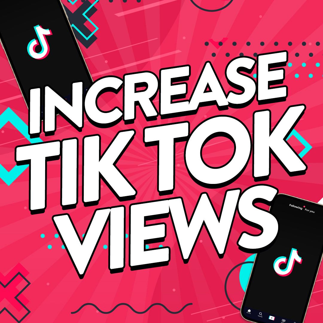 Abstract illustration to accompany a guide to getting free TikTok views.