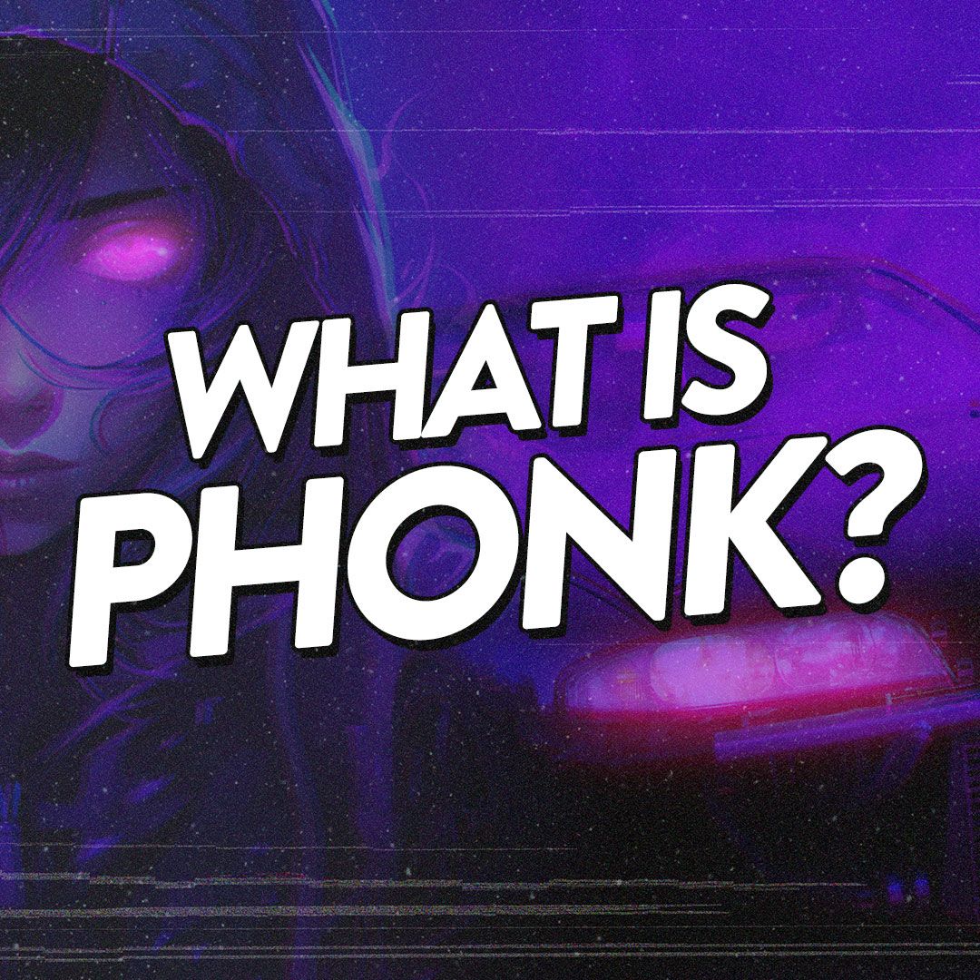 Image accompanying a blog post explaining what is phonk music.